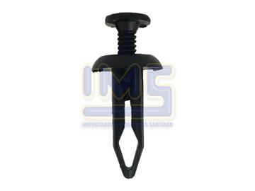 Broche Guardafango Plastico Negro (compra Minima 25/u) Universal Varios img-1 Importadoraims