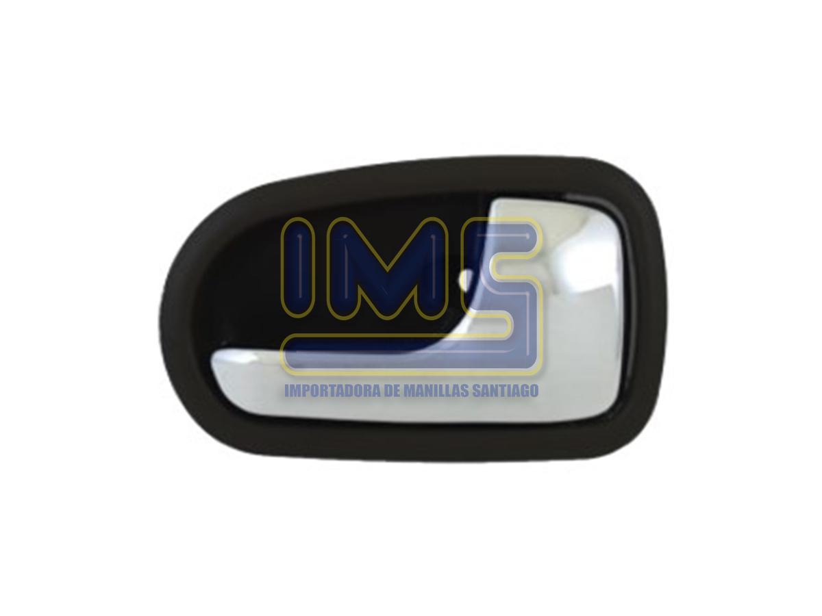 Manilla Interior Delantera Derecha y Trasera Derecha Gris Cromada Plastica Mazda 323 img-1, Importadoraims